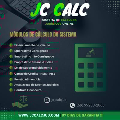 JC CALC - Sistema de Cálculos Judiciais